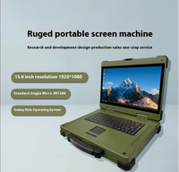 Ordinateur intégré de contrôle industriel tout-en-un de 15.6 pouces Mémoire de 8 Go Ordinateur portable robuste Conception renforcée Disponibilité en stock
