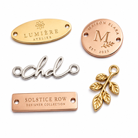 Plaque métallique personnalisée pour logo de chaussure, étiquette en métal époxy pour vêtements, sacs à main, parfums – Fournisseur d'usine, faible MOQ, échantillon rapide