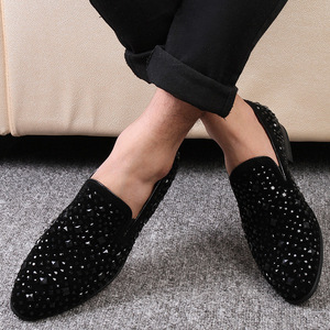 Scarpe Casual da Uomo di Lusso in Pelle PU Intrecciata, Scarpe Oxford da Guida, Mocassini da Uomo - Product Image 3