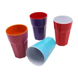 2021 Hot Sell Home Hotel Clear Custom Mugs Melamine Tea Coffee Plastic Cup