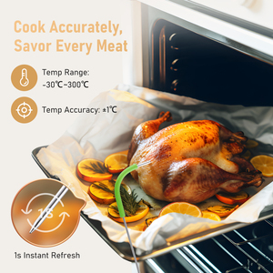 INKBIRD-Temporizador de cocina con alarma regresiva, temporizador de estudio con termómetro para alimentos - Product Image 5