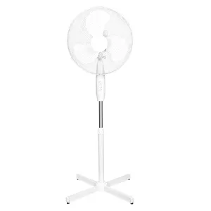 Ventilador de bajo ruido de alta calidad, Motor interior de 220V, soporte portátil eléctrico oscilante, ventilador de refrigeración por aire, ventilador de pie de 16 pulgadas para oficina