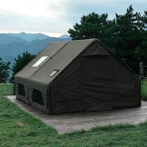 Tente gonflable Xintu Air Tent 3x4x2.1m vert militaire, pour le camping, sans installation requise, imperméable 3000MM, pour 3-4 personnes - Product Image 5