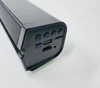 TV Soundbar BT 5.3 Speaker Nirkabel USB Desktop Laptop PC Gaming Lampu RGB Suara Stereo Subwoofer 10-30W 1000-2000mAh