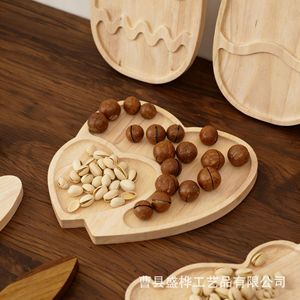 Bandeja de madera con forma de conejo para refrigerios y frutas, decoración de Pascua, diseño de conejo de color sólido - Product Image 5