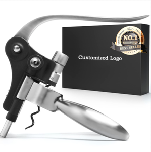 Thỏ Phong Cách Rượu Vang Mở Corkscrew Chai Đòn Bẩy Screwpull Mở Cao Cấp Rượu Vang Corkscrew 5 Mảnh Rượu Vang Mở Bộ - Product Image 5