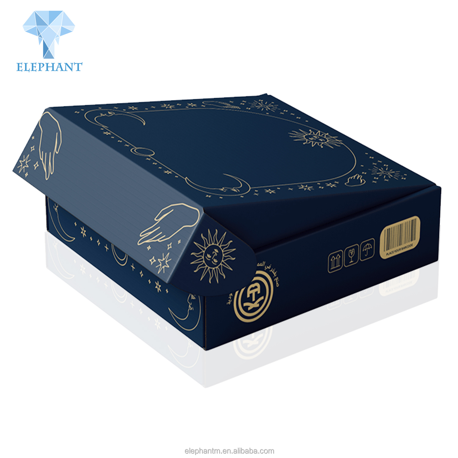 Corrugated Paper Express Men<i></i>'s Clothing Packaging Box Paper Box Packaging