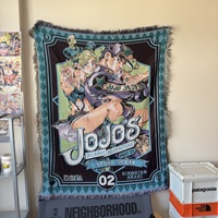 Tapiz Personalizado de Anime Berserk, Manta de Jacquard Tejida de Poliéster y Algodón, Cubre Sofá, Decoración para Sala de Estar, Diseño de Avión Cuatro
