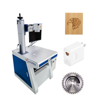 Machine de gravure laser de logos sur verre facile à utiliser, machine de marquage laser UV haute vitesse pour marquage de précision sur cartes PCB