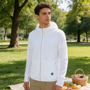 Wholesale Outdoor Stretch Uv Protection Team-Building Events Logo Printing <b>Cooling</b> <b>Jacket</b> for Summer - Product Image 5