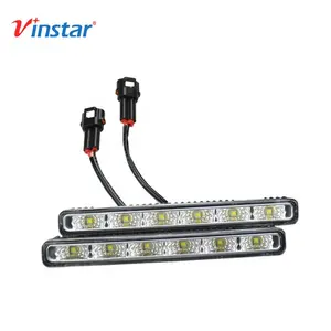 Vinstar אוניברסלי רכב אוטומטי LED DRL אור הנורה 6W 660lm e-מארק E4 אושר בשעות היום ריצת אור