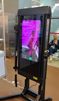 Machine d'entraînement intelligente à domicile de 24 pouces, avec plus de 200 modes d'entraînement au choix