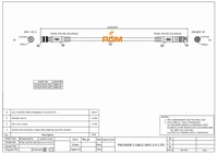 6G12G-SDI 75-Ohm DIN 1.0/2.3 Stecker an HD-BNC Micro BNC Mini BNC Stecker KoaXpress Kabel RG59 3G/6G Video Koaxialkabel Belden 4855R