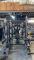 Cage de puissance multifonctionnelle d'équipement commercial de gymnase tout dans une machine de Smith