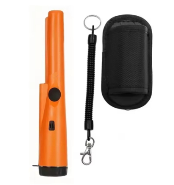 Handheld Metal Detector with Pinpointing Rod Waterproof IP66 Gold Detection 90-Day Warranty