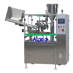 Atpack high Accuracy Automatic tube plastic soft cosmetic packaging heating filling machine Filling and Sealing Machine