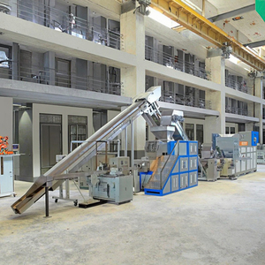 manufacturing plant cutting blue <b>small</b> soap flow wrapping machine - Product Image 4