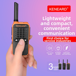 Radio bidirectionnelle portable KENEARD KE-55 ultra-mince 18 mm légère, GMRS <span class=keywords><strong>FM</strong></span>, puissance de sortie 2W, portée 0-3KM, 48H en veille, pour hôtels et restaurants - Product Image 5