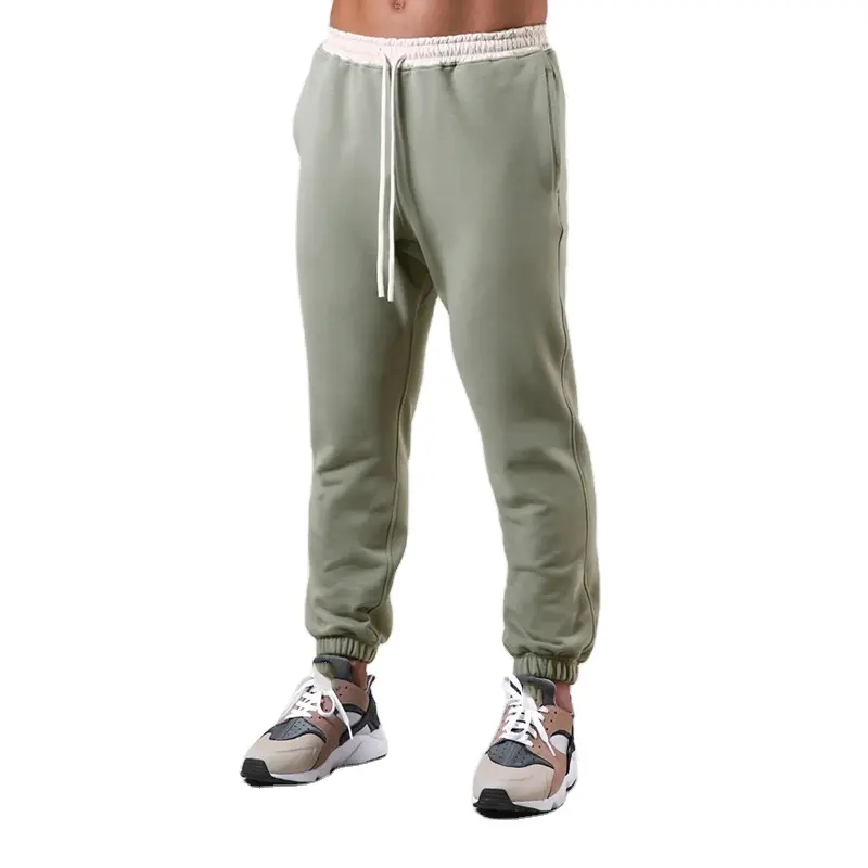 Мужские повседневные спортивные брюки, свободные хлопковые брюки с эластичным поясом, уличная мода, на осень, 2022