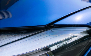 Pellicola Adesiva per Auto Super Lucida Metallizzata PET Blu Notte 1.52*17m, Rivestimento Vinilico Colorato per Auto - Product Image 4