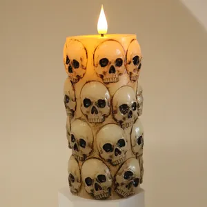 Simplux Hot sales Led Flickering candle with timer New arrivals 2024 promotion gifts home decoration halloween GIFTS