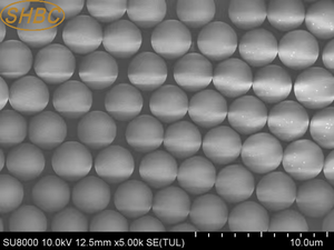 Microsphères PMMA de qualité supérieure, surface lisse, excellente compatibilité pour divers tests et analyses - Product Image 6