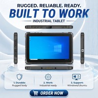 Tablet Resistente de Fábrica, Tablet Windows 11 Resistente al Agua de 10 Pulgadas, CPU Intel N5100, 16 GB de RAM, 128 GB de Memoria, Tablet PC Resistente con Certificación IP67