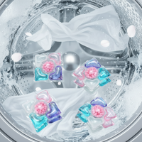 Offre Spéciale : Capsules de Lessive Écologiques 5-en-1 Parfum Floral 8g pour Lavage de Vêtements