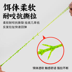 Señuelo Flotante Ikeba para Camarones, 7cm, 2.45g, Cebo Suave de PVC, 15 Piezas, Señuelo de Pesca para Lubina, Realista y Duradero - Product Image 5