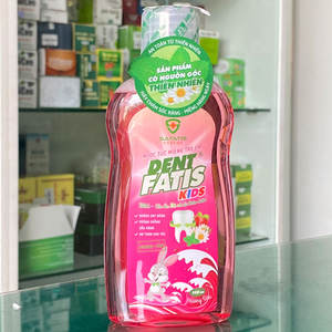 DentFatis 250ml sans alcool pour enfants rince-bouche frais fraise noix de coco menthe saveurs sans danger pour la santé bucco-dentaire des enfants fabriqué au Vietnam - Product Image 4