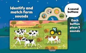 <span class=keywords><strong>Libro</strong></span> de Sonidos de Animales de Granja Interactivo, Juguete Educativo para Niños Pequeños, Good Night Tractor Lift - Product Image 6
