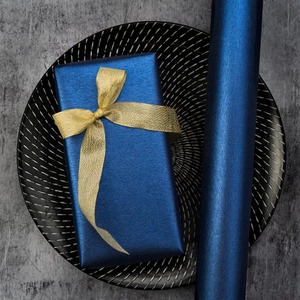 Wholesale Eco-Friendly Recyclable Metallized <b>Paper</b> <b>Roll</b> <b>Blue</b> Double Side Coated PE Waterproof Digital Printing Packaging <b>Paper</b> - Product Image 3