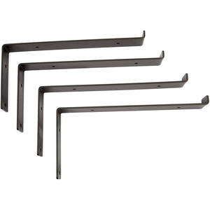 ที่กำหนดเอง <span class=keywords><strong>J</strong></span> รูปชั้นวางวงเล็บสนับสนุนวงเล็บโลหะลอยชั้นวางวงเล็บ - Product Image 5