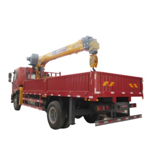 Chengli Nhà Máy Xe Tải Gắn Tự Loader 8 Tấn Thủy Lực Kính Thiên Văn 7ton Cánh Tay Thẳng Tay Máy Cần Cẩu Xe Tải Để Bán - Product Image 1