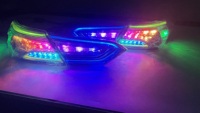 Ca-mry 2018-2021 LED RGB Rückleuchten Auto DRL Upgrade Rücklicht Bremslicht Blinker Plug-and-Play Zubehör für To-yota