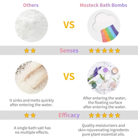 Meilleures ventes, bombes de bain artisanales à la lavande, huiles essentielles naturelles, bain moussant luxueux nuage lune arc-en-ciel, kit de bricolage pour le bain