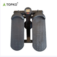 Mini stepper aérobique TOPKO pour la remise en forme à domicile, machine d'exercice avec logo personnalisé, mini stepper avec corde élastique