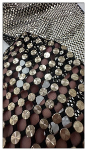Vestidos Vintage Sexys de Encaje con Cuentas y Apliques Geométricos, 100% Poliéster Ecológico, Marca Blinglace - Product Image 4