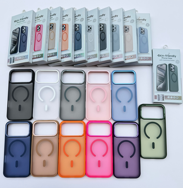Factory Price Capa Magnetic Phone Accessories for Samsung A57 With Box Package Fundas Para Celulares for Iphone 15 Pro