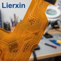 Montre connectée Lierxin LEX-WATCH-HR FPC avec moniteur de fréquence cardiaque, SpO2, oxygène sanguin, PCB 4 couches, PPG, ECG, accéléromètre, GPS, BLE 5.3 sans fil