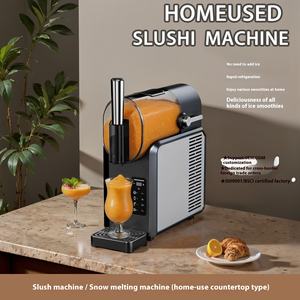 Macchina per gelatiera elettrica per uso estero transfrontaliero da 2 litri monocilindrica automatica a freddo - Product Image 2