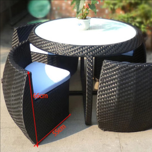 모던 야외 라탄 소파 세트 수영장 및 해변에 적합 야외 소파 세트 조합 맞춤 가능 - Product Image 4