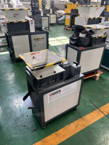 מגרסת פלדה תעשייתית קטנה/מכונת גריסה מיני לפלסטיק, טקסטיל ומתכת, מטחנת פסולת - Product Image 6