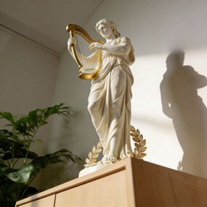Escultura de Resina del <span class=keywords><strong>Dios</strong></span> del Sol <span class=keywords><strong>Apolo</strong></span> de la Mitología Griega Antigua - Decoración Clásica para el Hogar, Escultura Personalizada Bozhiyi - Product Image 4