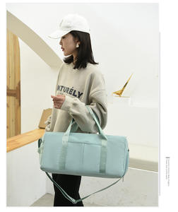 Bolsa de Viaje y Yoga de Nailon de Gran Capacidad con Compartimento para Zapatos, Diseño Personalizado, Nueva Moda, 20-35L, Unisex - Product Image 2