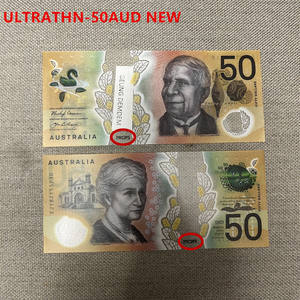 بوليمر فائق النحافة جديد AUD الأسترالي الدعامة المالية الملاحظات 20 50 دولار فيلم أستراليا المال البلاستيك واقعية مع نافذة واضحة - Product Image 4