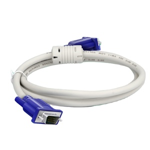 Offre Spéciale – Câble VGA Mâle-Mâle 1,5 m 15 Broches (3+4) pour Ordinateur, Gaine PVC, Blindage Combiné – Vente en Gros - Product Image 1