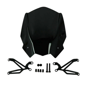 Parabrisas delantero de plástico ABS para motocicleta, parabrisas de plástico negro de alta calidad para <span class=keywords><strong>BMW</strong></span> <span class=keywords><strong>G310R</strong></span> <span class=keywords><strong>2017</strong></span> 2018 - Product Image 3