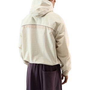 Chaqueta Deportiva para Hombre, Cortavientos Técnica con Ribete Reflectante, Ligera, de Nailon Ripstop con Forro de Malla y Capucha, para Senderismo - Product Image 5