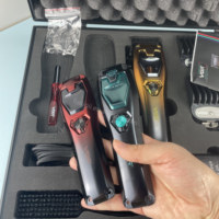 Tondeuse à cheveux professionnelle rechargeable Vgr V-668 Salon Barber Bldc Motor 8000-11000 tr/min pour hommes